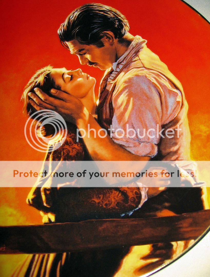 set gone with wind passions of scarlett ohara plates bxs coas